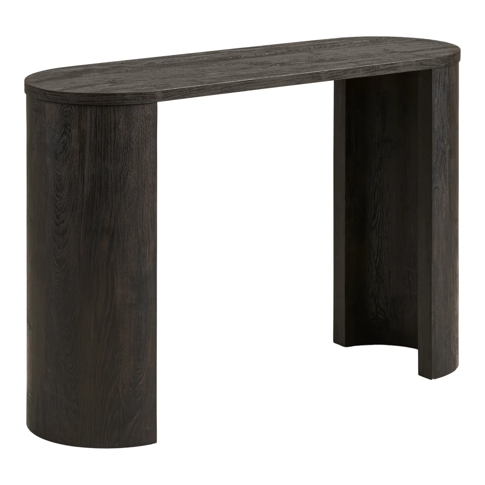 Bibione Konzolni stol - Konzolni stol, tamnosmeđa 38x114x75 cm