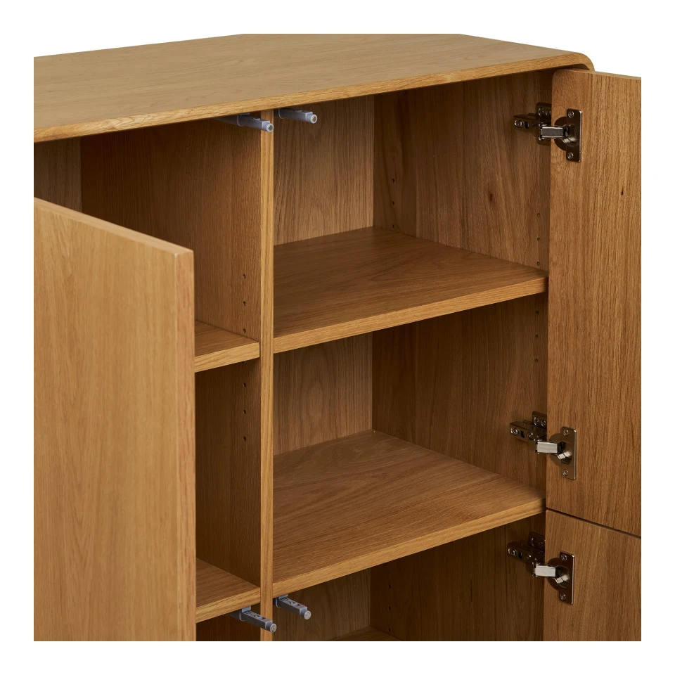 Darwin Cabinet - Cabinet, hrast, prirodna 100x40x140 cm