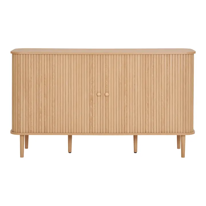 Nikko Side Board - Side board, 2 vrata, prirodna 140x40x79 cm