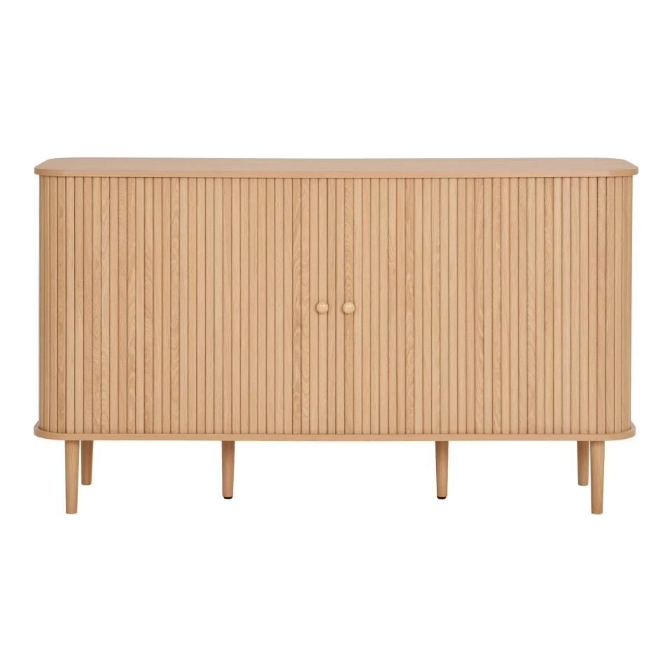 Nikko Side Board - Side board, 2 vrata, prirodna 140x40x79 cm