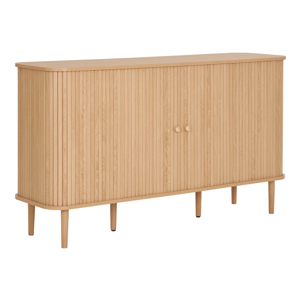 Nikko Side Board - Side board, 2 vrata, prirodna 140x40x79 cm