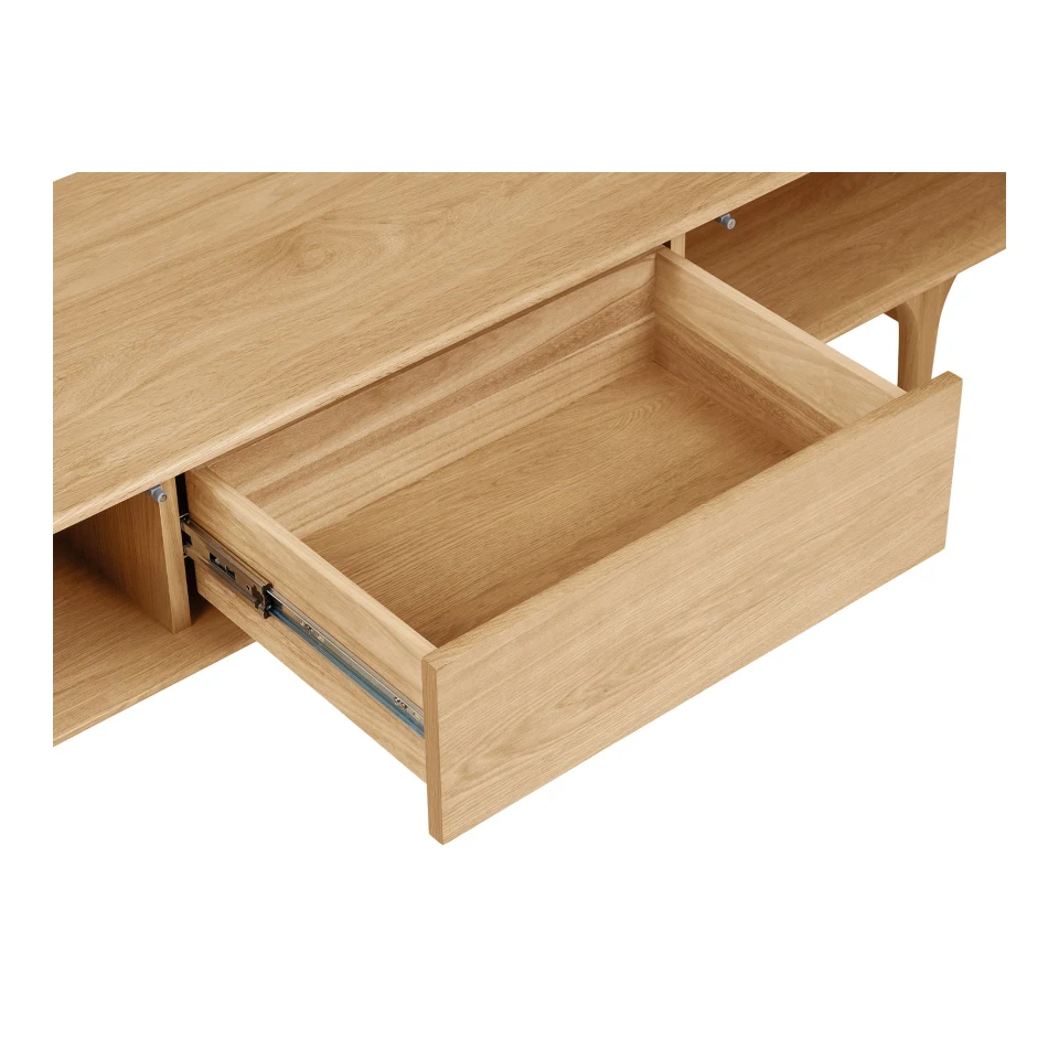 Darwin TV komoda - TV komoda, hrast, prirodna 180x45x45 cm