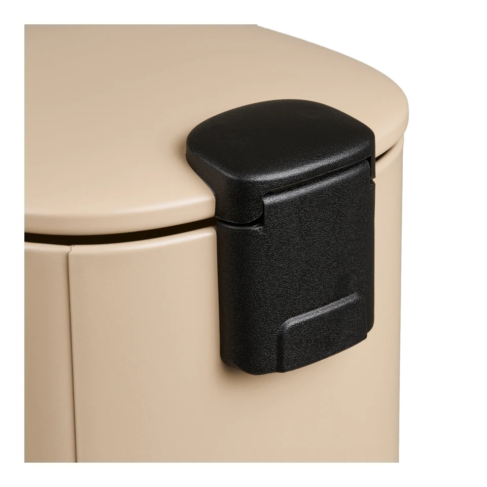 Lodi Pedal Bin - Pedal Bin s soft close, metal, bež, 3l