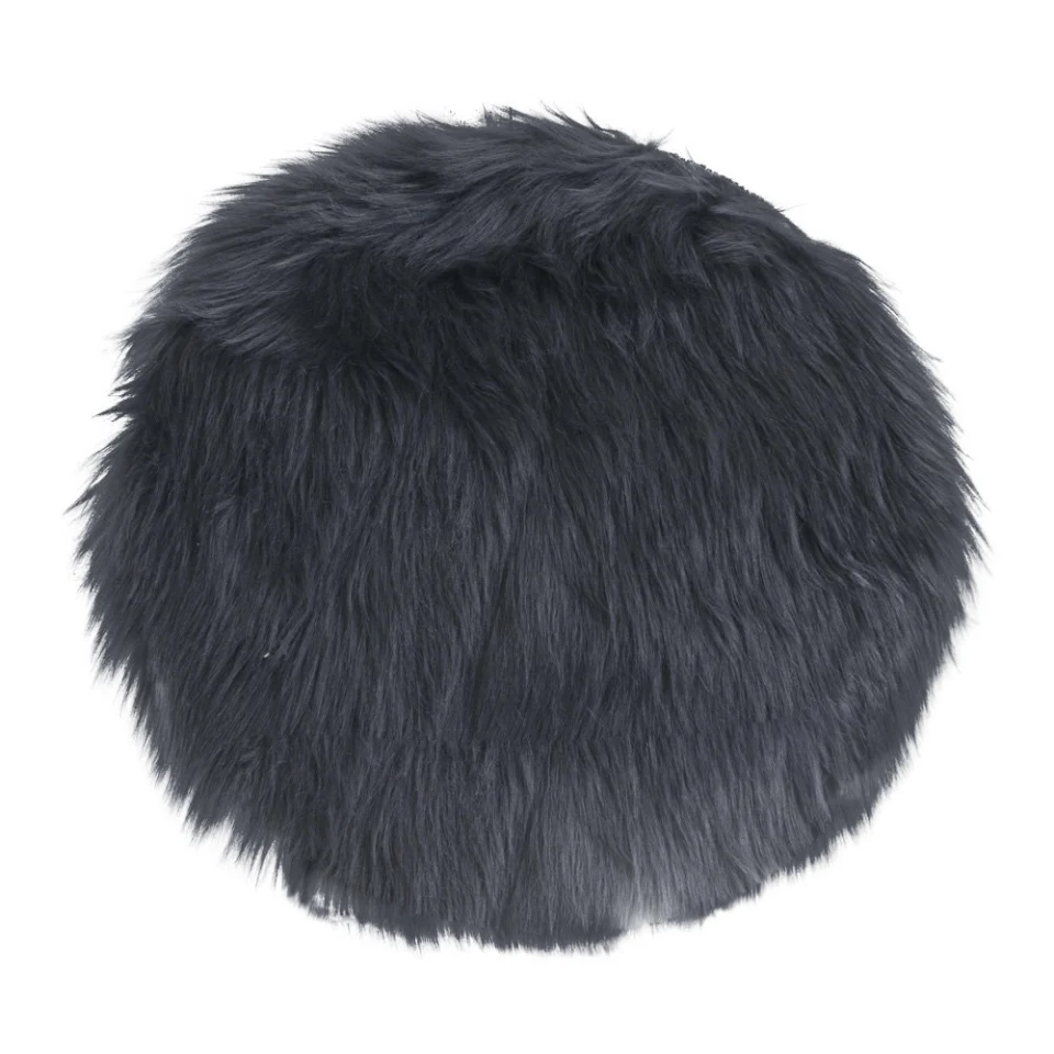 Lambskin Seat Artificial - Lambskin Seat Artificial, siva ø35 cm