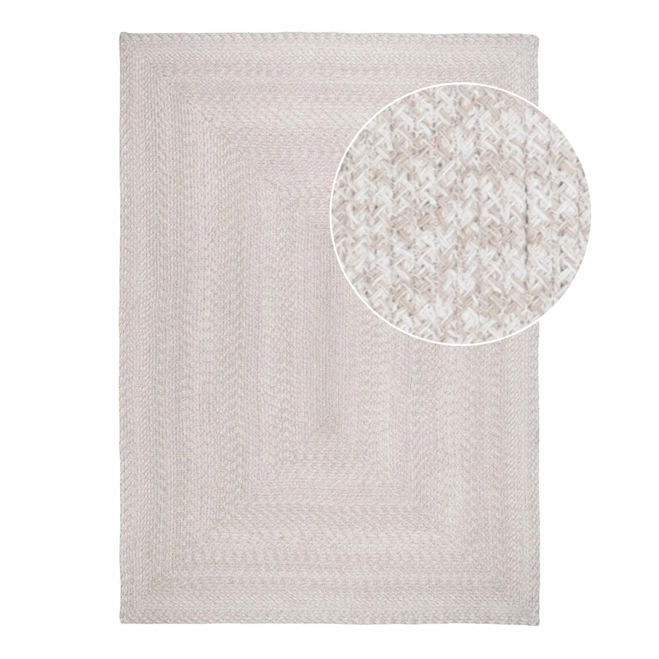 Menorca tepih - Tepih, 100% reciklirani plastika, pješčana 200x300 cm