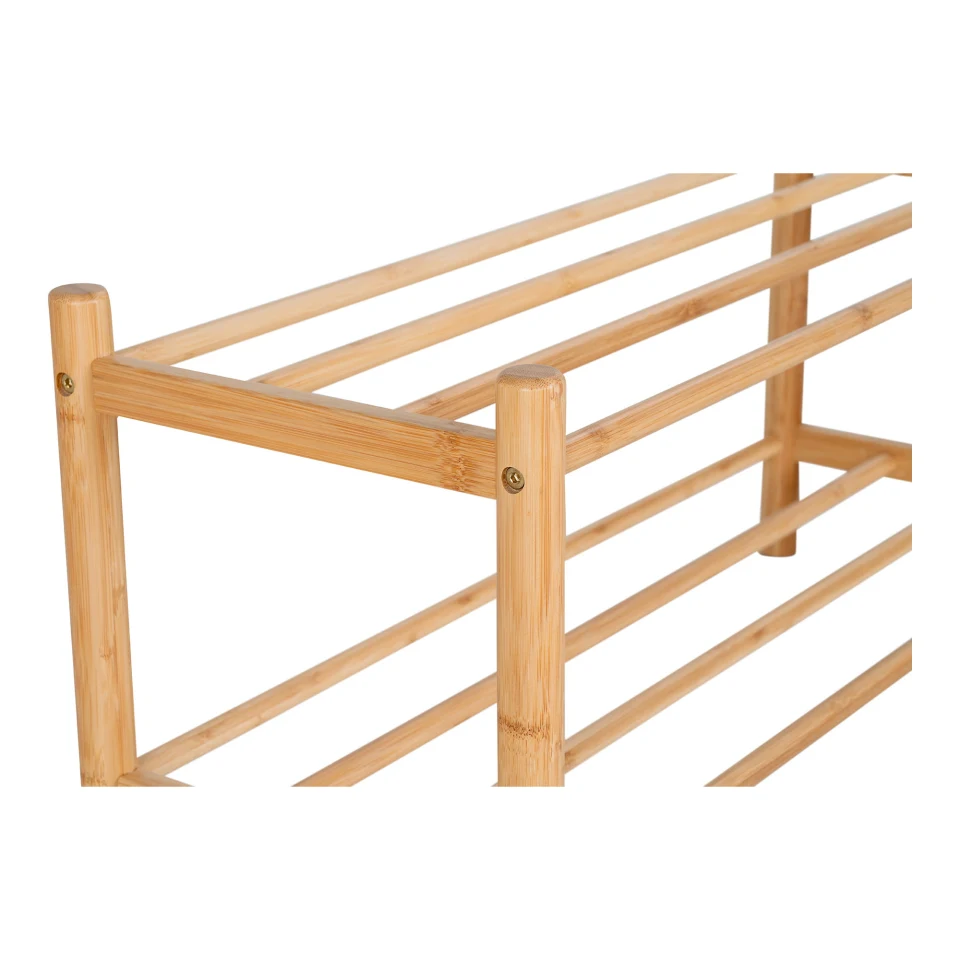 Manaus Shoe Rack - Shoe rack, bambus, prirodna 70x27x33 cm