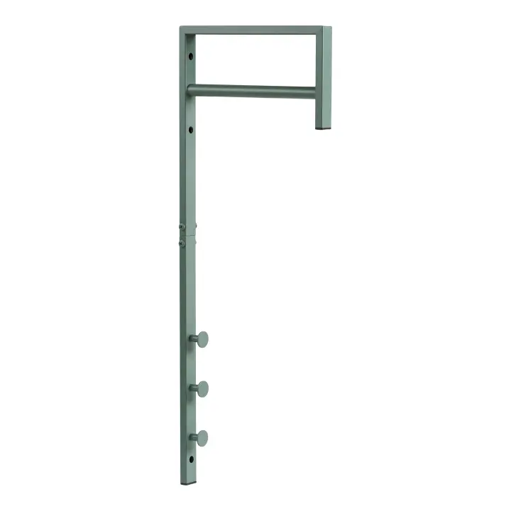 Trento Clothes Rack - Clothes rack, metal, zelena 3x30x82 cm