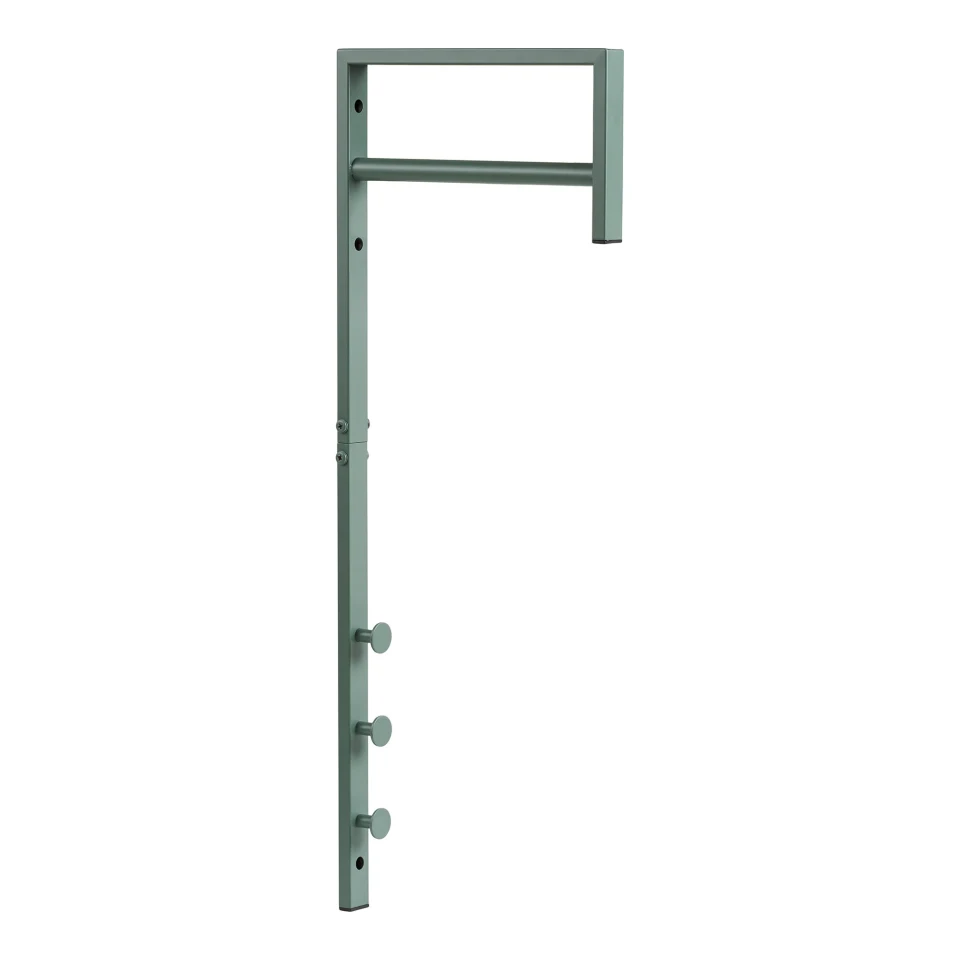 Trento Clothes Rack - Clothes rack, metal, zelena 3x30x82 cm