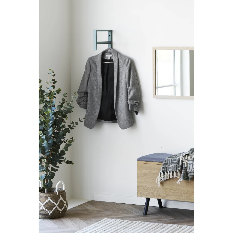 Trento Clothes Rack - Clothes rack, metal, zelena 3x30x82 cm