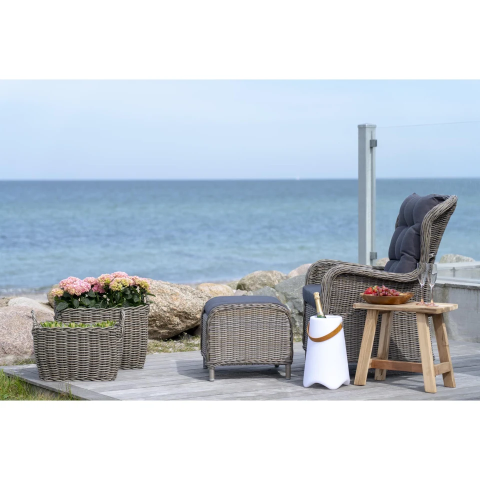 Bristol LED Wine cooler - Wine cooler s strap, punjiva, bijela