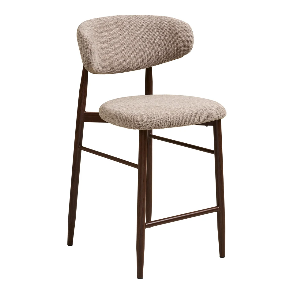 Levanto Polubarska stolica - Polubarska stolica, pješčana, woodlike legs, walnut HN1302