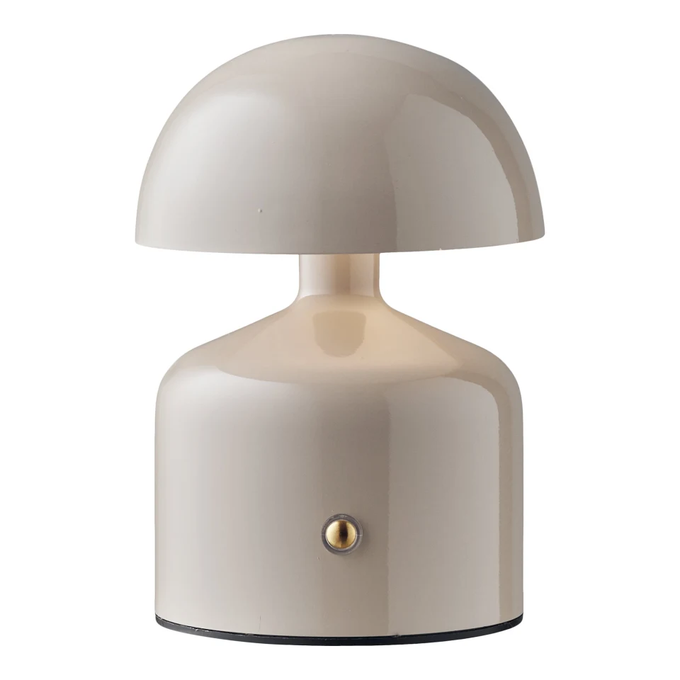 Aulla Stolna lampa - Stolna lampa, punjiva, metal/plastika, siva