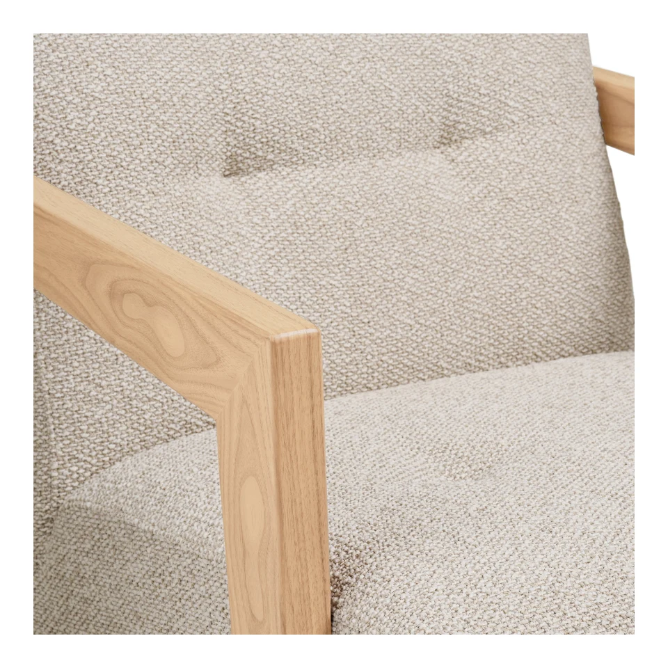 Caracas Ležaljka - Ležaljka s armrest, bež HN1321
