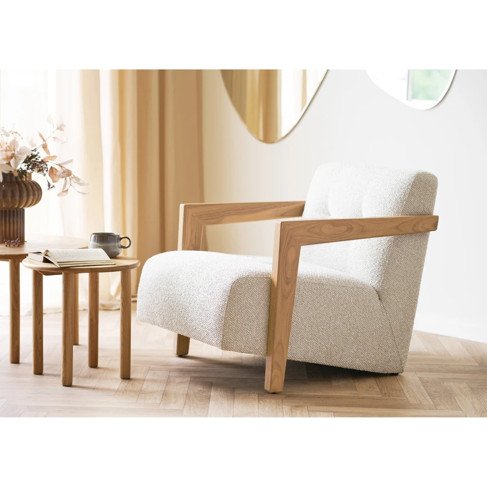 Caracas Ležaljka - Ležaljka s armrest, bež HN1321