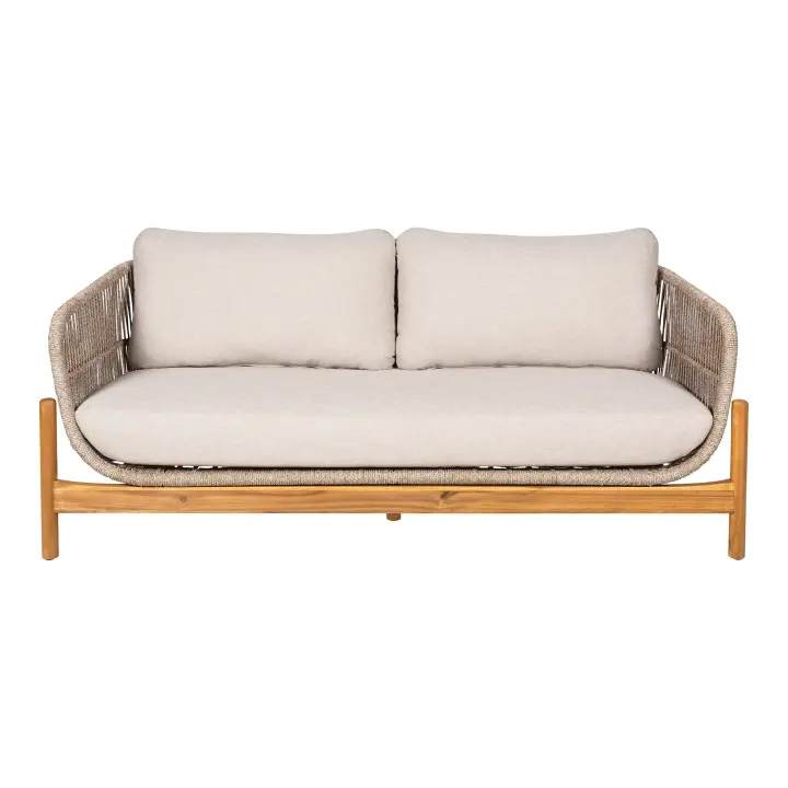 Terracina Lounge sofa - Lounge sofa, akacija, bež, uklj. jastuk