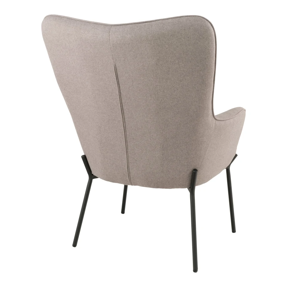Glasgow Chair - Chair, kamena, crne noge HN1231