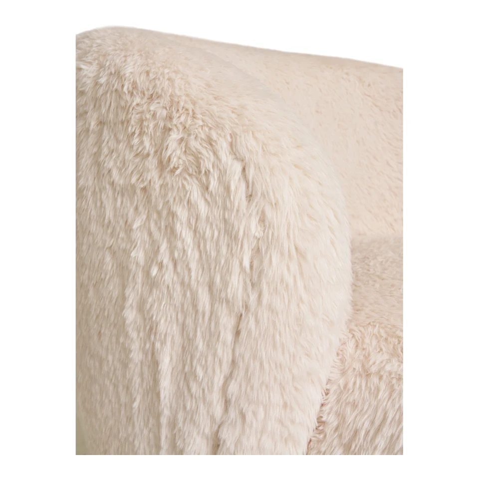Setubal Ležaljka - Ležaljka, artificial fur, prljavo bijela HN1093