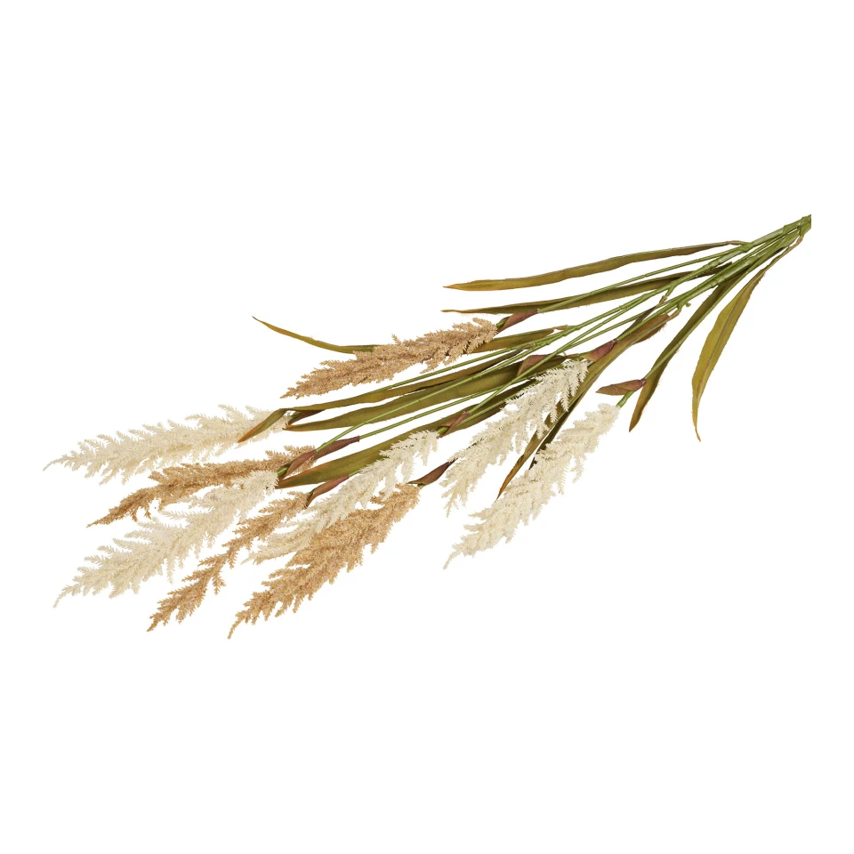 Decorative Grass - Grass, artificial, bež/pješčana, 2 stems, H: 130 cm