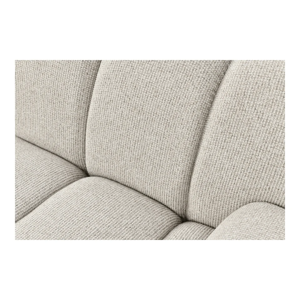 Taza 3.5 seater modularna sofa s tabure - 3.5 seater modularna sofa s tabure, pješčana, desni kut HN1422