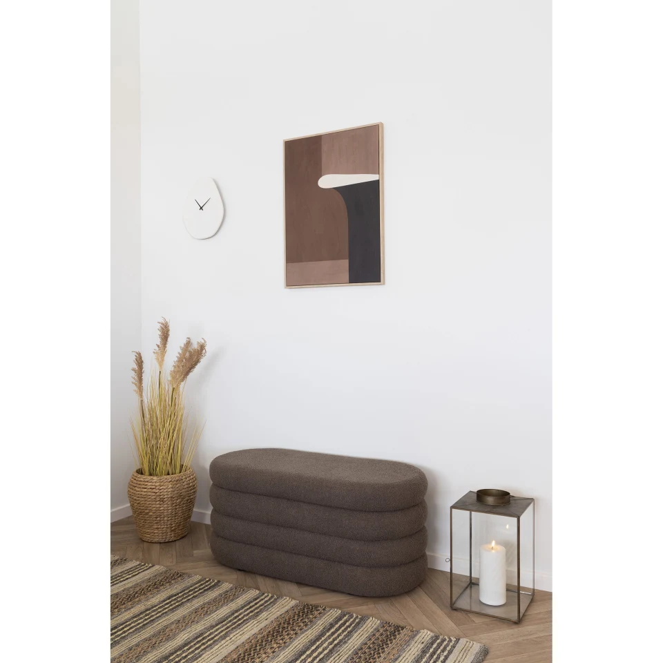 Dartford Klupa - Klupa sa spremištem, teddy, smeđa 103x45x44 cm, HN1238